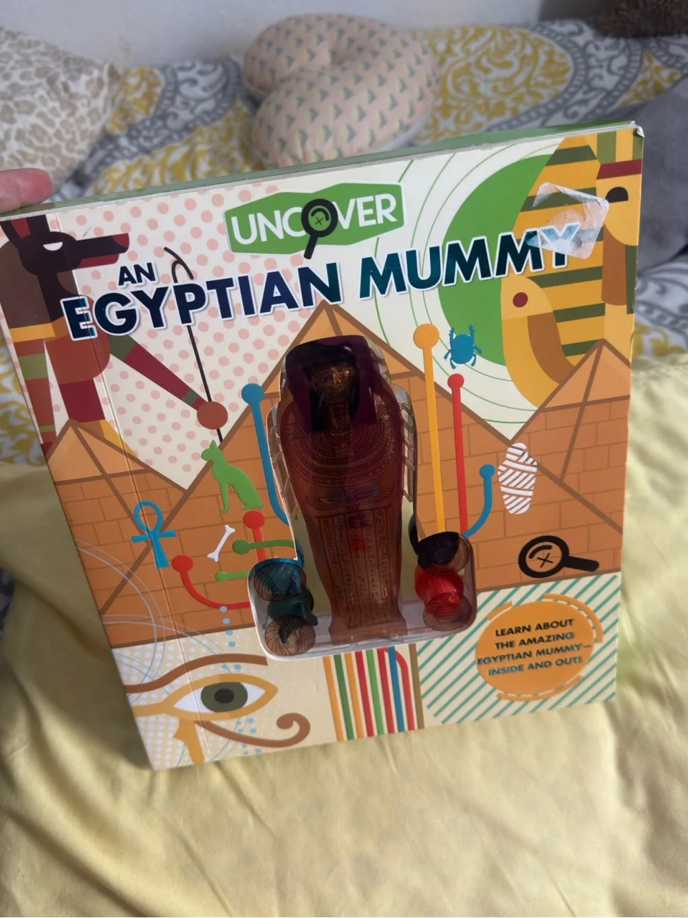 An Egyptian Mummy Kids Toy - Brown